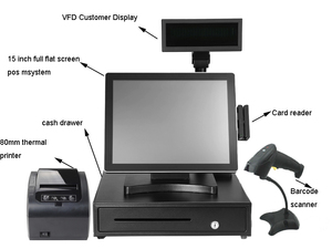 12'' 15'' 17''POS All <strong>in</strong> One windows 10 Touch POS <strong>System</strong> Desktop <strong>Computer</strong> for Shop, Store, Salon - Product Image 3