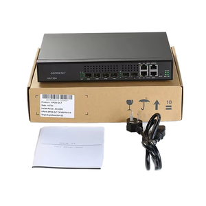Mini soluzione di rete OLT a 4 porte con Gpon Epon Ftth in fibra ottica SFP Form Factor utilizzato POE IP TCP WIFI PON Network non richiesto