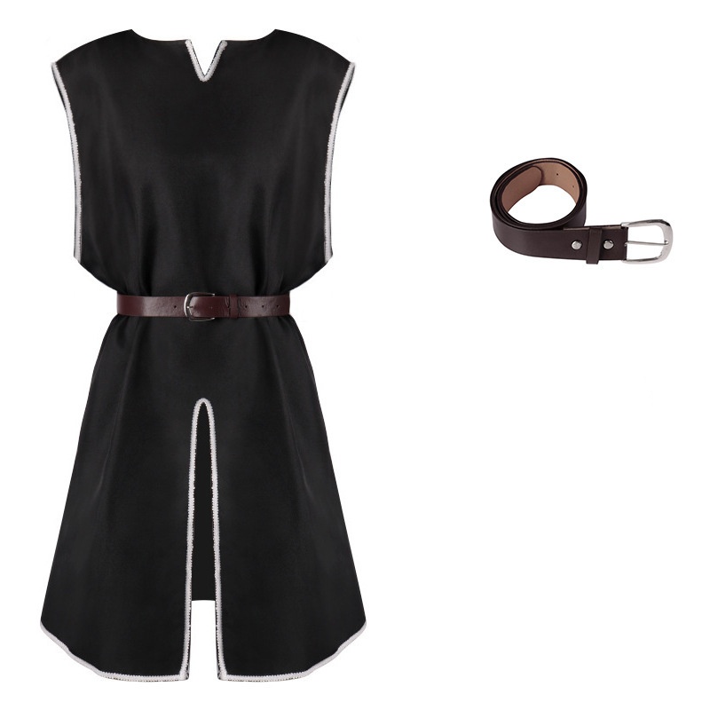 Noir (avec ceinture)