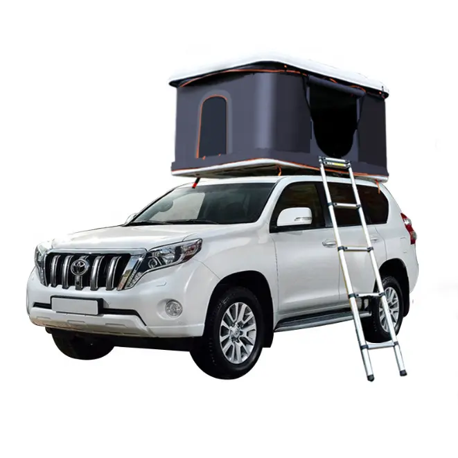 Tienda de campaña de techo de coche ABS de carcasa dura de tendencia de fábrica para 2 personas para acampar