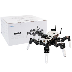 Robot in lega di alluminio 18DOF Muto S2 Hexapod AI con funzioni visive AI basate sulla programmazione OpenCV Python3 per Jetson NANO