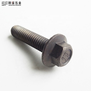 M3 M4 M8 M10 M12 M20 ô tô Fastener đánh bóng đồng bằng carbon không gỉ thép Hex đầu bu lông Hex bu lông và các loại hạt M8 Hex bu lông 8.8 - Product Image 3