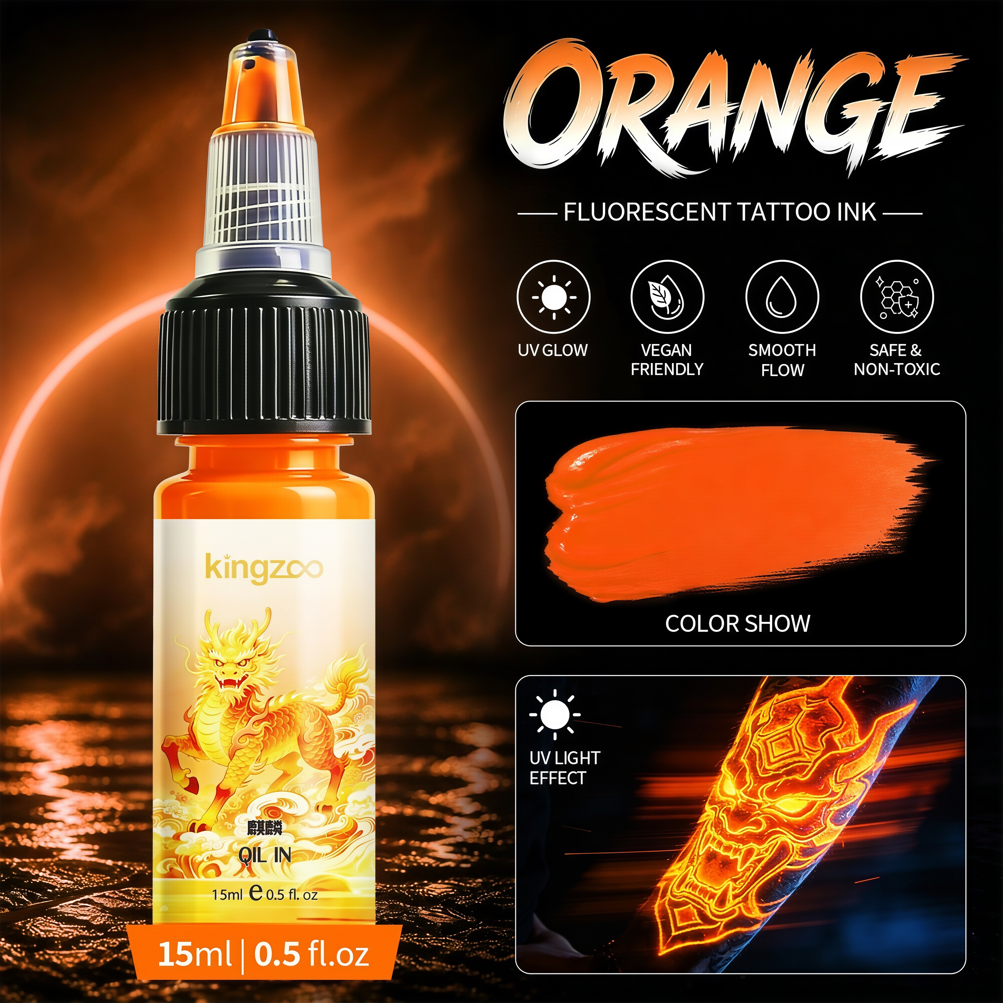 QI LIN (naranja)