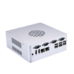 Q600P 6th 7th 8th 9th Gen Procesador Celeron Pentium Core I3 I5 I7 Computadora de escritorio 2 * DDR4 2 * LAN 3 Interfaz de pantalla Mini PC