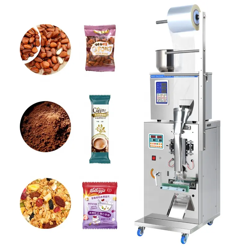 Máquina de llenado automático de polvo de especias, bolsitas pequeñas, embalaje de té de café, máquinas de embalaje multifunción