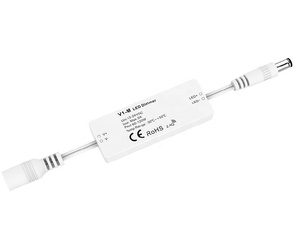 Skydance V1-M(D) 5A LED Mini RF Controllerワイヤレス12V 24V led調光PWMスイッチConnectorリモコン - Product Image 1
