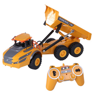 2020 yeni 2.4G RC belden DAMPERLİ KAMYON elektronik iş makinesi inşaat modelleri RC kamyon, RC araba, uzaktan kumanda araba - Product Image 1