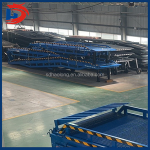 CE Mobile Boarding Bridge Manual Power Forklift <strong>Loading</strong> Ramp Used Lifting <strong>Platform</strong> Container <strong>Loading</strong> <strong>Unloading</strong> Storage Dock - Product Image 5