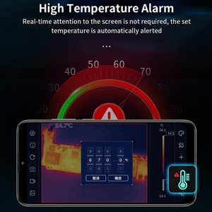 Nuevo producto QIANLI IR EYE Cámara térmica Imager Medición de temperatura del teléfono Interfaz tipo C Detector de imágenes de cortocircuito - Product Image 5