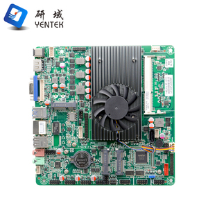 Mini placa base integrada Intel I5 3210M de doble núcleo HM77 DDR3 todo en uno placa base 2 HD VGA LVDS mini ITX placa base industrial