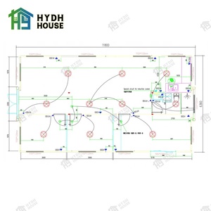 Iç yükseklik 2.4 m 2.3.4 yatak odası prefabrik ev prefabrik modüler evler minik evler genişletilebilir konteyner ev - Product Image 6