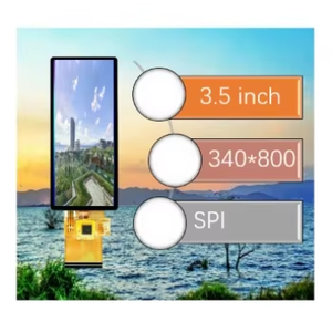 3,5 Zoll Tft Lcd 340*800 Display SPI-Schnitts telle Lcd Display Panel Tft Lcd Modul - Product Image 5