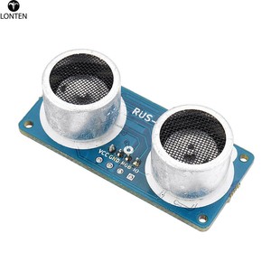 Lonten RUS-04 Ultraschall modul mit RGB-Licht abstands sensor kompatibel HC-SR04 Hindernis-Akne-Sensor für Arduinos Smart Car Ro