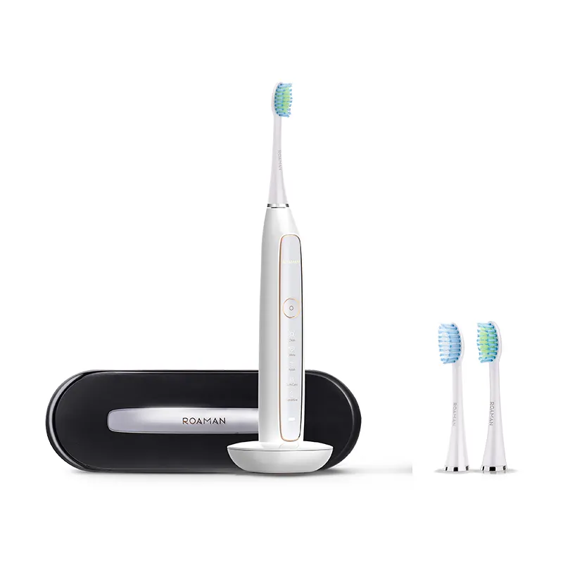 Brosse à dents électrique sonique, Rechargeable, Usb, automatique, à usage domestique, 10 pièces