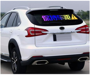 Control remoto programable Control de aplicación Flex Car Window LED Sign Display Screen Scrolling LED Sign Board - Product Image 2