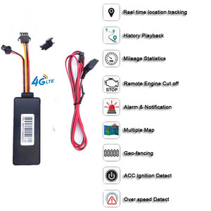 4G YTWL CA004 GPS Tracker OEM Logo Software GT06 Protocolo Dispositivo de seguimiento GPS Mini portátil 4G Car Tracker
