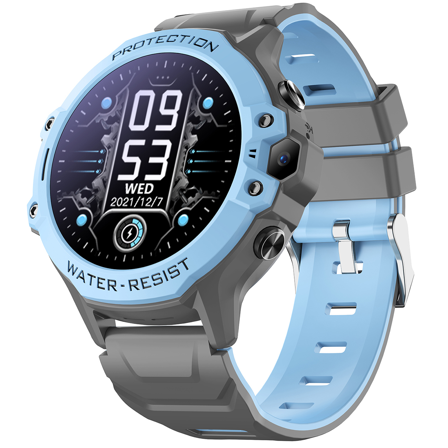 Blue Silica Gel Strap