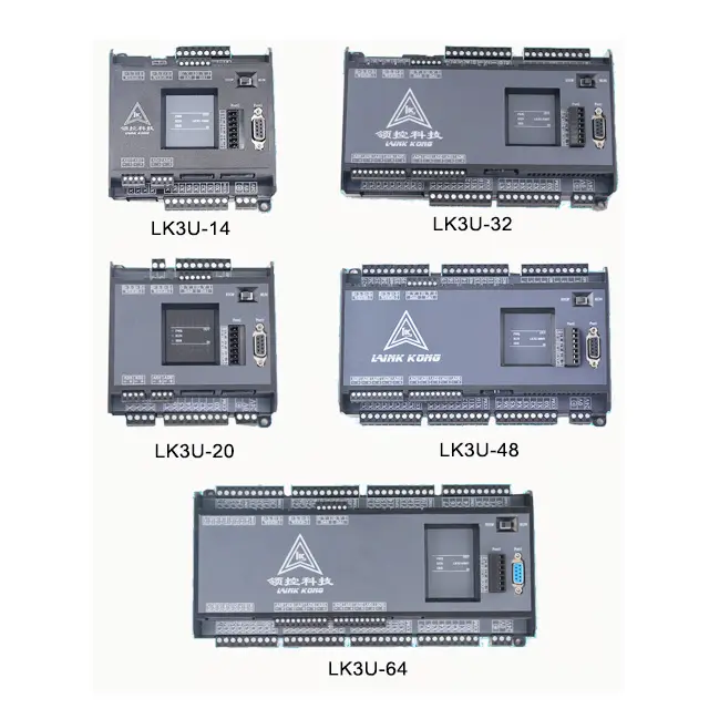 LK3U-32MR/MT-10AD-2DA 16 входных 16 выход plc контроллер rs485 РТК