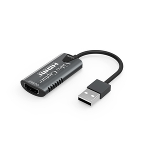 HDMI视频采集卡转USB 2.0视频捕获记录游戏采集卡用于PS4 DVD摄像机高清摄像机录制流 - Product Image 1