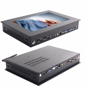 10.1英寸数控嵌入式工业控制一合一电脑I5-4200U WIFI电容式电阻触摸显示器安卓Linux - Product Image 3