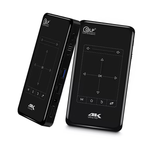 4500mAH Battery Powered Touch-Key <strong>Controlled</strong> Outdoor MINI Portable Multimedia <strong>DLP</strong> MINI Projector With Built in Loud Speaker - Product Image 2