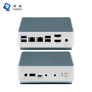Fanless NUC Intel 12th DDR4 16G M.2 NVME 2 HD 4Kディスプレイ2 LAN WIFI Win10 11 LinuxゲーミングコンピュータN100ミニPC - Product Image 1