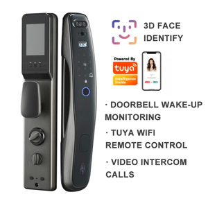 12 lingua Tuya faccia blocco videochiamata interfono portoghese russo vietnamita spagnolo arabo indonesiano smart porta l - Product Image 3