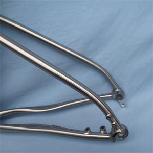 Titanium Bike Frame New <strong>Helix</strong> <strong>Tube</strong> Thru Axle Internal Cable Disc Brake 700C or 650B - Product Image 6