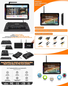 10.1 Pcap All-in- Ones <strong>PC</strong> Core <strong>Desktop</strong> Mini Industrial Computer with Capacitive Touch Panel - Product Image 6
