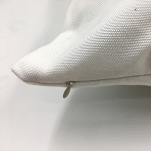 RubySub DIY 40 * 40CMカスタムキャンバス枕カバー卸売プレーン昇華ブランクキャンバスクッション枕ケースカバー