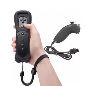 ตัวควบคุมระยะไกลสำหรับ Wii สนับสนุนโลโก้ OEM โดยไม่มีการเคลื่อนไหว2 in 1บวกรีโมทคอนโทรล nunchuck ยอดนิยมสำหรับ Wii Wii U - Product Image 4