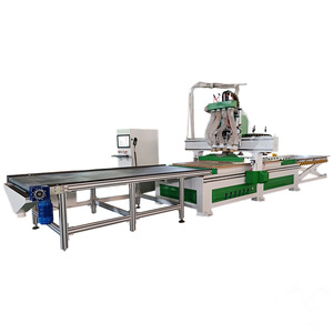 Ld1325-enrutador atc cnc, máquina de corte de madera anidada con sistema de carga y descarga para muebles de madera - Product Image 1