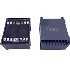 Customized Double <strong>Input</strong> and <strong>Output</strong> EI Encapsulated <strong>Transformer</strong> 230V/400V to 12V/16V/18V PCB <strong>Transformer</strong> - Product Image 5