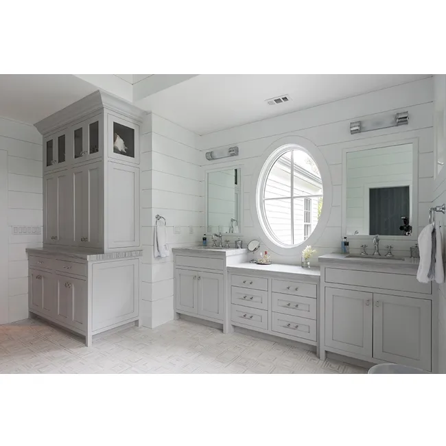 huge double sink luxurious modern bathroom furniture sets high quality bathroom vanity mirror bathroom cabinet