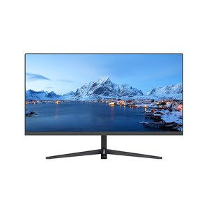 Logotipo personalizado Monitor LED IPS de 27 pulgadas 1080p Pantalla Full HD Pantalla ancha 75Hz Puerto de señal VGA Entrada de CC 12V Monitor LCD de computadora nueva - Product Image 1