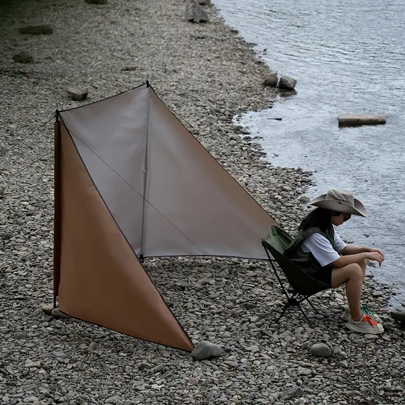 Fogão ao ar livre pára-brisas camping tela tela tenda gabinete windwall praia privacidade tela