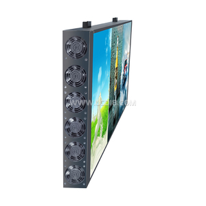 65 inç açık dijital tabela 4K çözünürlük LED modülü yüksek parlaklık 2000 nit restoran için - Product Image 1