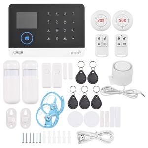 433MHz Wireless <strong>WIFI</strong> + GSM Auto-dial Alarm Security System <strong>LCD</strong> <strong>Display</strong> Door <strong>Sensor</strong> PIR <strong>Motion</strong> <strong>Sensor</strong> Phone APP Remote Control - Product Image 6