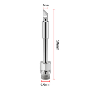 Dayanıklı pirinç malzeme 510 konu M7 * 0.5mm arayüzü Mini elektronik havya için yedek lehim ipuçları - Product Image 3