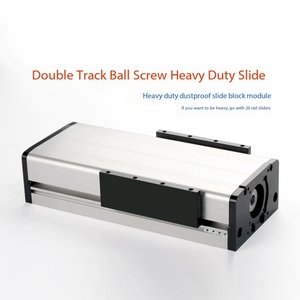 Double <strong>Linear</strong> Guide Ball <strong>Screw</strong> <strong>Driven</strong> <strong>Sliding</strong> Table Heavy Duty Dustproof Module - Product Image 2