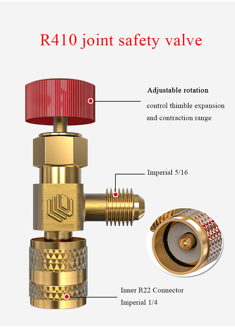 Adaptateur 5/16" mâle vers 1/4" femelle