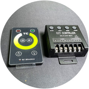 Max 20A dudural renk dimmer DC12V DC24V CCT değişim led şerit için led kontrol - Product Image 5