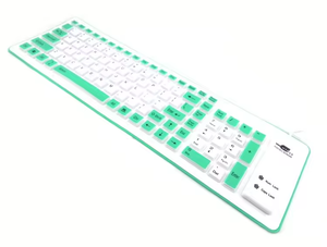 Teclado mecánico de oficina de negocios portátil personalizable al por mayor, interfaz USB silenciosa con cable multilingüe, uso de juegos RGB