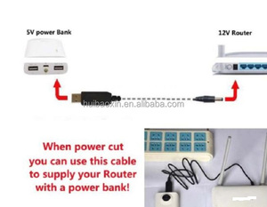 สายชาร์จ Usb 1M สาย Usb ถึง9V Dc สำหรับโมเด็มเราเตอร์ Wifi พร้อมขั้วต่อ Dc 5.5X2.1mm - Product Image 6