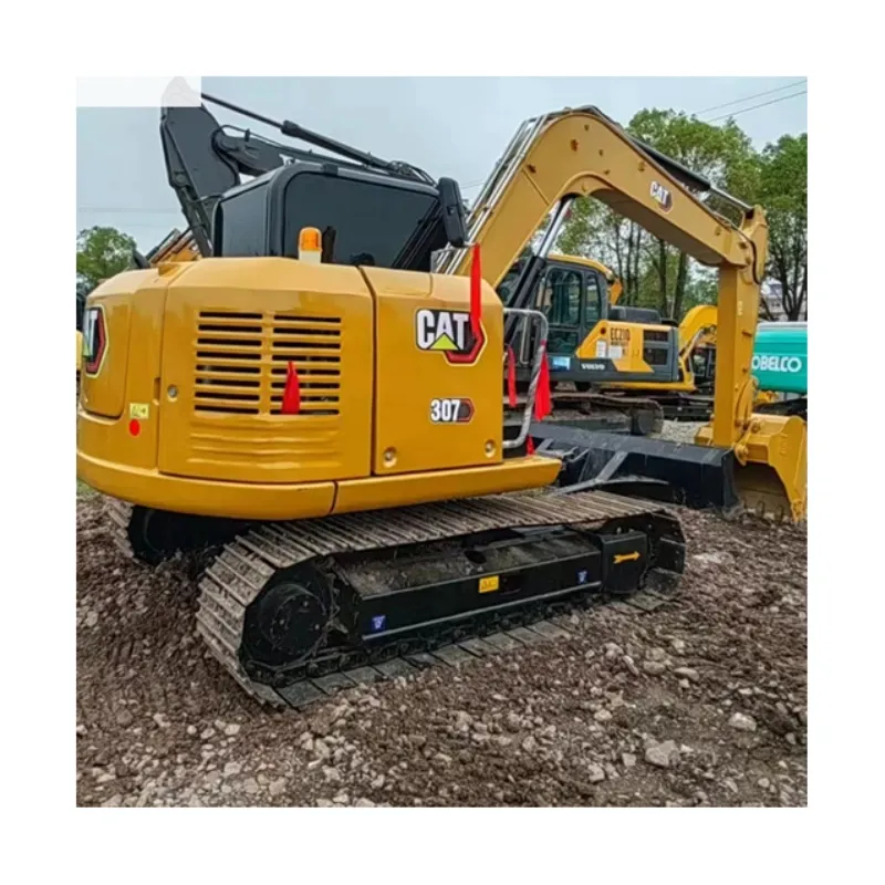 Miniexcavadora de segunda mano cat307E de 7 toneladas de Caterpillar usada de Japón de alta calidad a la venta