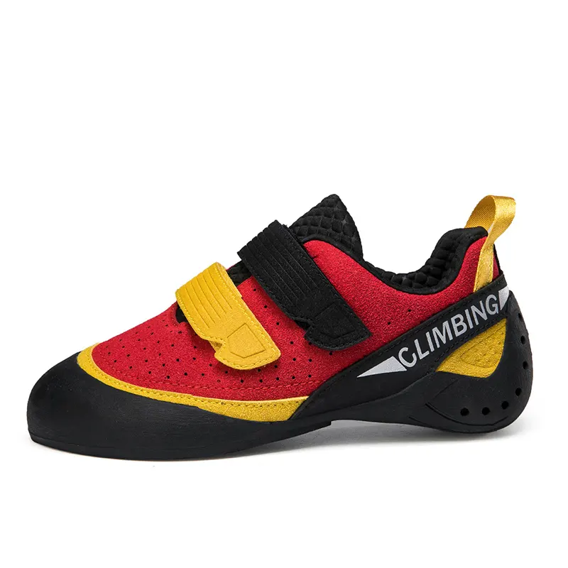 Custom Rubber Sole High Quality Kids Indoor Non-Slip Rock Climbing Shoes Para Homens Mulheres