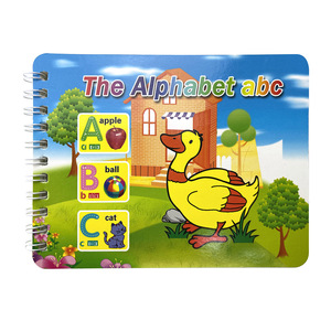 หนังสือการเรียนรู้เบื้องต้นสำหรับเด็กอายุ2-5ปีสมุดกิจกรรมเพื่อการศึกษาขดลวดตัวอักษรเลขคณิต - Product Image 6