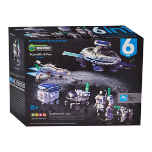 DIY Solar Power <span class=keywords><strong>Science</strong></span> Kit Pädagogisches Roboters pielzeug 6 <span class=keywords><strong>in</strong></span> 1 DIY Robotics STEM Wissenschaft experiment Solar roboter Spielzeug für Kinder
