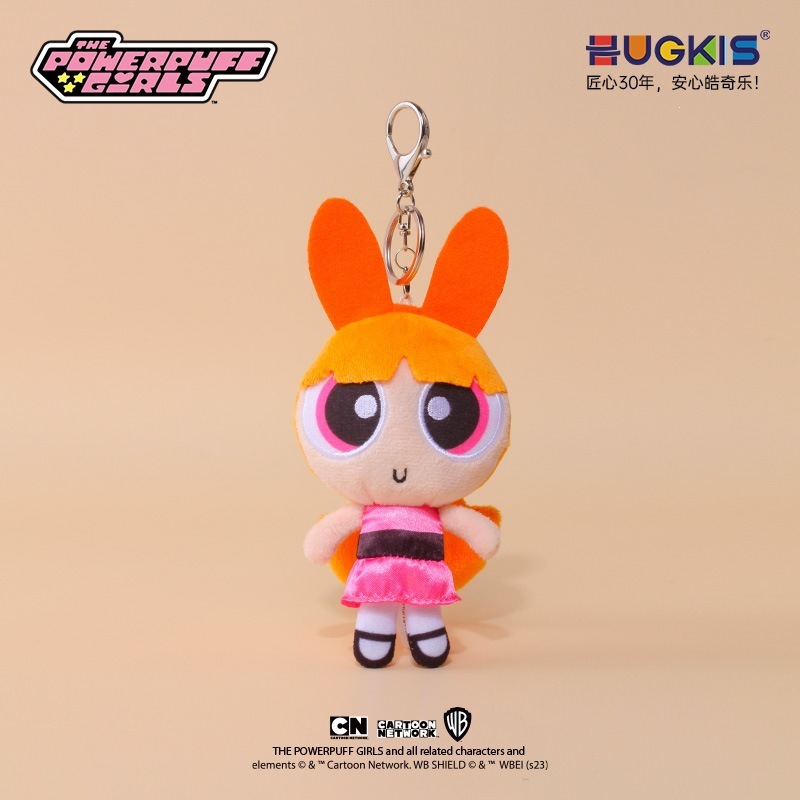 Ciondolo floreale da 13 cm, autentiche Powerpuff Girls