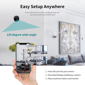 1080P高清迷你WiFi摄像头内置电池充电安全网络网络安全摄像头 - Product Image 4